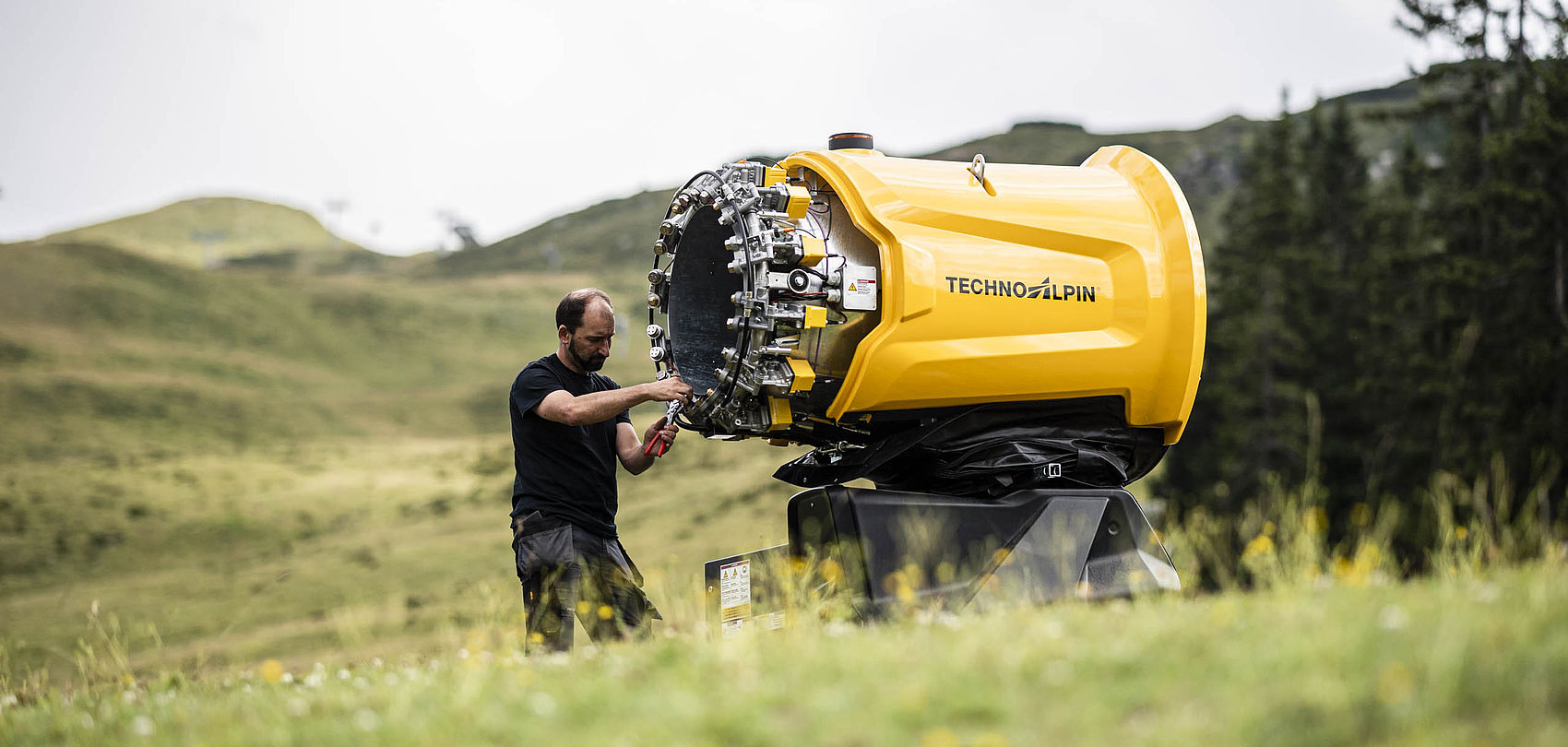 TechnoAlpin Nachhaltigkeit Außenanlage Niederkofler