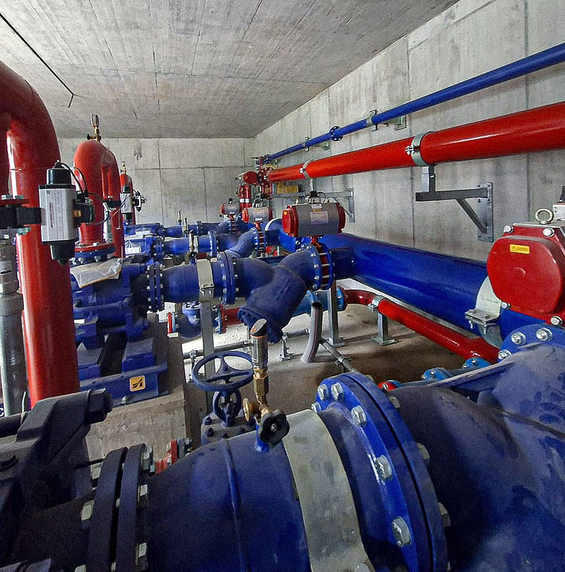 Pumpstation von TechnoAlpin in Elm