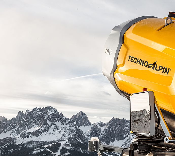 TechnoAlpin TR9 nouvelle machine à hélice