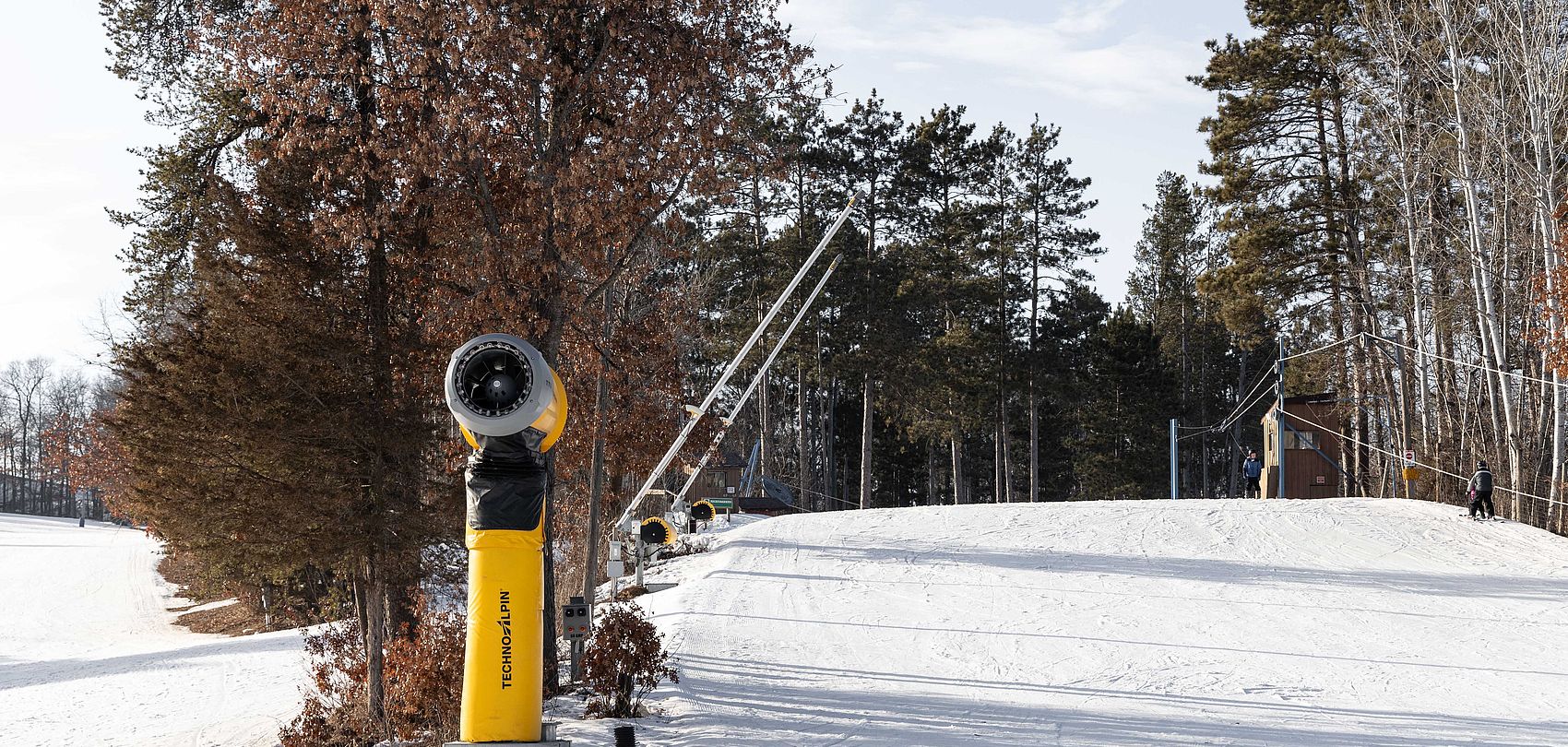 TechnoAlpin TT10 on the slope at Trollhaugen ski area