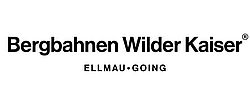 Logo Bergbahnen Wilder Kaiser Ellmau Going in schwarzer Schrift
