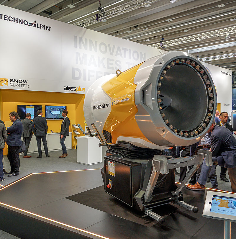 Interalpin Messe Innsbruck TechnoAlpin Stand