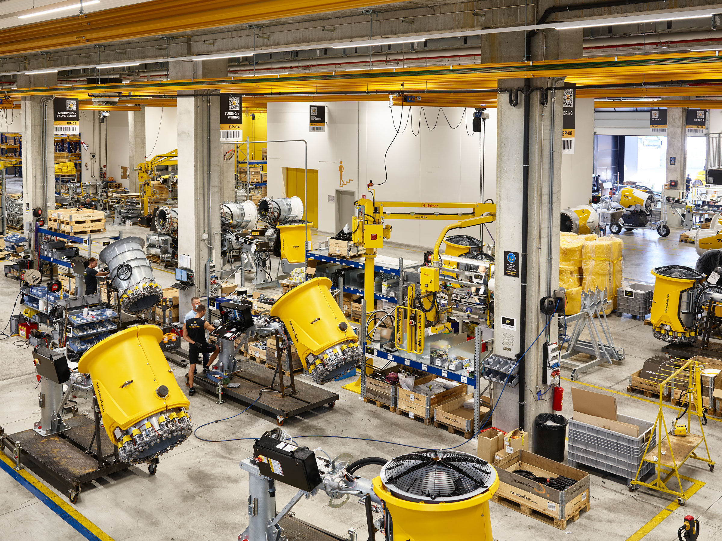 TechnoAlpin production fabrication 5